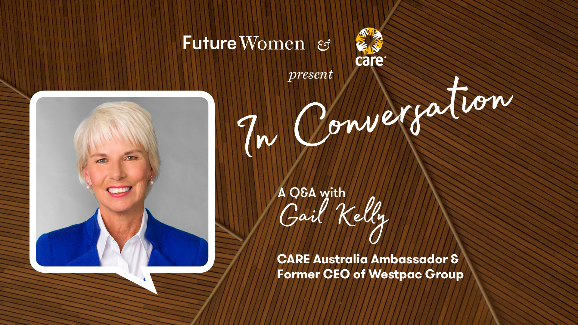 In Conversation Gail Kelly FW