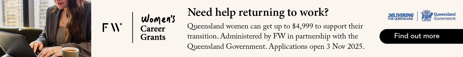 FWxQLD_WomensCareerGrantsBanner