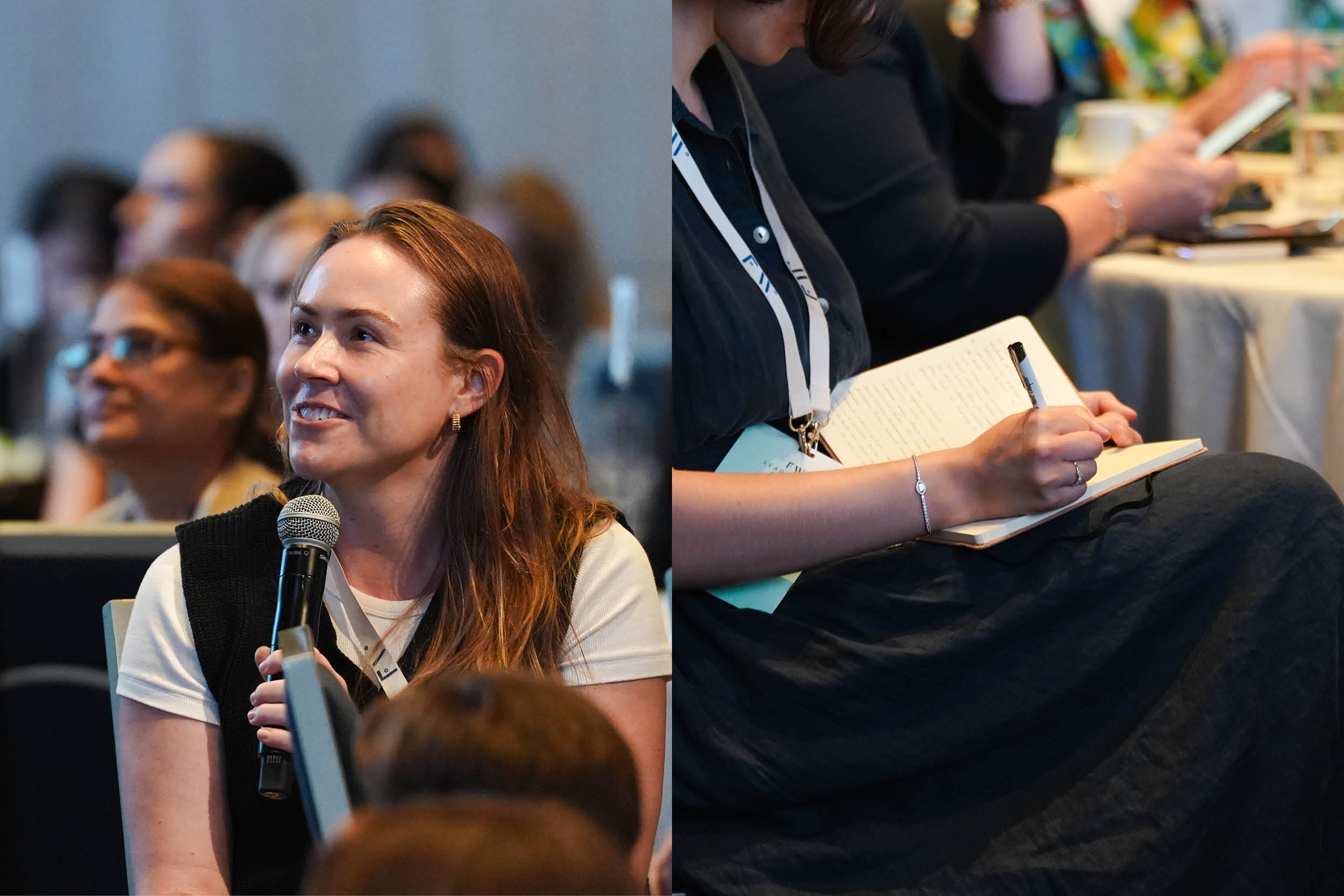 Audience members at the FW Leadership Summit, Sydney