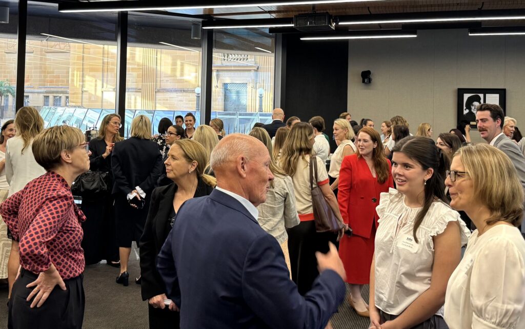 Attendees in NSW Parliament House